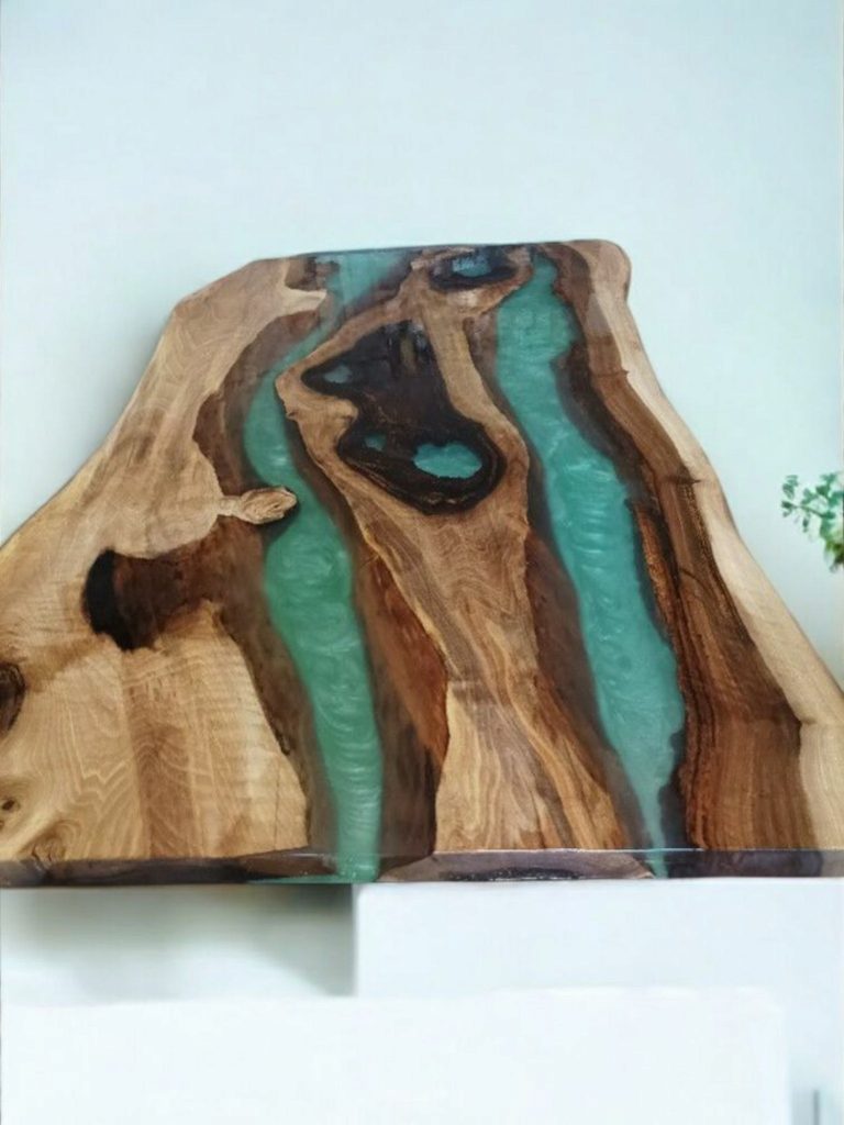 handmade epoxy resin table top
