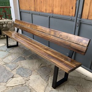 benches with backrest