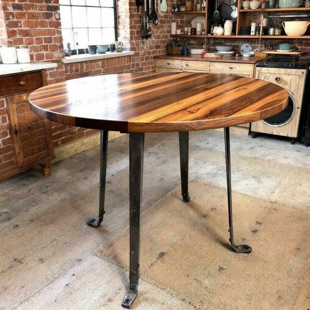 Cozy living room with natural wooden furniture creating warm inviting atmosphere"